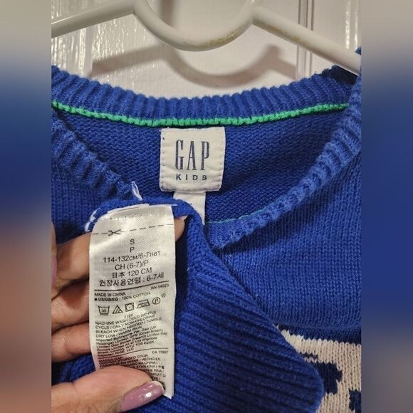 Gap Kids Dinosaur Sweater Size Small - Picture 2 of 6